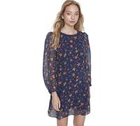 Trendyol Vestido - Negro - Mini, Azul Marino, 38
