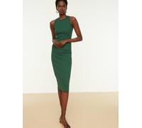 Trendyol Vestido verde oscuro 42 verde oscuro