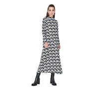 Trendyol Woman Design Maxi Skater Hood Knit Dress Vestido, Black, XL para Mujer