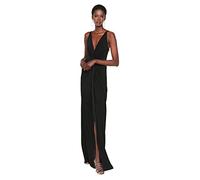 Trendyol Women Prom/Bridesmaid Maxi Mermaid Regular Fit Knit Evening Dress, Mujer Prom/Dama de Honor Maxi Sirena Ajuste Regular Vestido de Noche de Punto Mujer, Black,