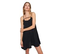 Trendyol Women Woven Dress Mujer Mini Shift Regular Fit Vestido Tejido, Black, 38