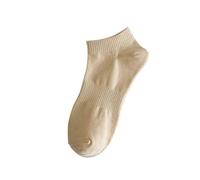 TRENIS 1 par de calcetines tobilleros de colores brillantes for mujer y niña, calcetines invisibles deportivos informales for correr y viajar, color blanco (Color : Apricot, Size : 1 SIZE)