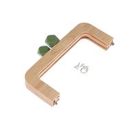 TRENIS Tornillos de Marco de Madera de Material for Bolso, 20Cm, Dentro del Marco de Madera con asa for Bolso (Color : Green, Size : 1 Size)