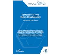Trente ans de la revue Région et Développement: 62