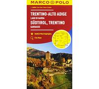 Trentino Alto Adige, lago di Garda 1:200.000 (Carte stradali Marco Polo)