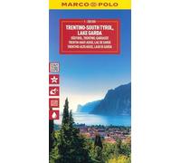 Trentino Alto Adige, lago di Garda 1:200.000 (Carte stradali Marco Polo)