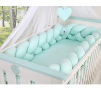 Trenza Cuna XXL - COLOR : menta, Conjunto 2 piezas: SÍ + (25€ )