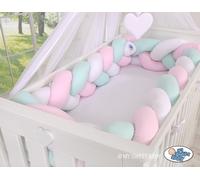 Trenza Cuna XXL - COLOR : Rosa 2, Conjunto 2 piezas: SÍ + (25€ )