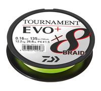Trenza Daiwa Tournament 8 Braid Evo + vert 0,12 mm