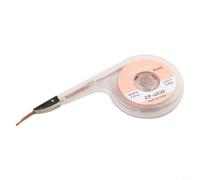 Trenza desoldadora de alambre de cobre de alta pureza de 3,5 mm para la eliminación de estaño de soldadura, rollo de reparación de teléfonos móviles (4 mm)