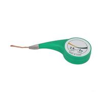 Trenza desoldadora ergonómica para una fácil eliminación de la soldadura, diseño libre de humedad con protección de acero inoxidable (2520A)