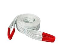 Trenzado de 4 Capas, Eslinga elevación Resistente al Desgaste grúa Industrial Correa Plana Remolque Cuerda rodamiento Peso 1-2T para polipasto(1 Ton Length 6m)