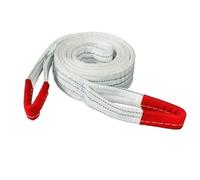 Trenzado de poliéster resistente al desgaste, eslinga de elevación, grúa de elevación, correa plana Industrial, peso del rodamiento 1-2T(1 Ton Length 6m)