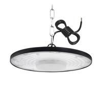 Treoir UFO LED Lámpara de Alta Bahía 200W, 20000LM Naves Industriales Blanco Frío 6500K Foco Industrial, Impermeable IP65 Taller Lámpara para Garaje Fábrica (1pcs)