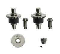 TREPMEUN For el Conjunto de diferencial y Engranaje de Metal Y19A for SCY 16101 16102 16103 16201 Pro 1/16, Piezas de actualización de Coche RC sin escobillas, Accesorios