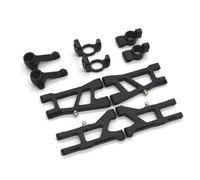 TREPMEUN For HNR H9802 for H9803 for E30 Edición 1/10 RC Copa de dirección de Brazo oscilante de Metal Copa Trasera del Asiento C Juego de componentes de 5 Piezas(Schwarz)