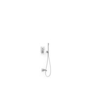 Tres 00628006BM CUADRO - Kit de grifo monomando empotrado de 2 Vías Rapid-Box Para Bañera y Ducha Color Blanco Mate