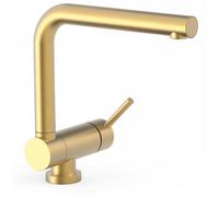 Tres Abatible grifo de cocina de pie oro/oro arcaico 030.335.OM