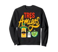 Tres Amigos Tequila Sal Lima Bebida Divertida Sudadera