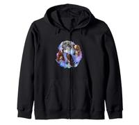 Tres Basset Hounds aúllan en la Luna, Padre de Perro Amante del Basset Hound Sudadera con Capucha