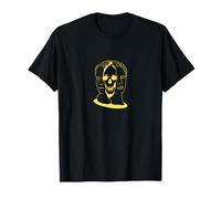 Tres Caras Oculto Cráneo Dualidad Misterio Arte Camiseta