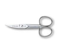 3 Claveles Tijera De Uñas Curva 10 Cm Manicura Profesional, Tijera Forjada En Caliente, Niquelada, Acero Carbono, Para Cortar Las Uñas, Manicura, 4", 43 g