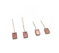 Tres escobillas de carbón, cada una de ellas de 5 x 8 x 12 mm y 2,5 x 3,5 x 15 mm.(5X8X12mm)