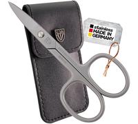 Tres Espadas - Tijeras manicura uñas recto, acero inoxidable - Made in Germany