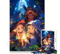 Tres jóvenes Brujas del Bosque, Rompecabezas de 1000 Piezas para Adolescentes, Juguete cognitivo, Juego de Mesa de Ocio Suave, Pieza de Arte 38x26cm