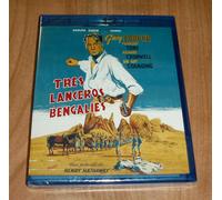 TRES LANCEROS BENGALIES BLU-RAY NUEVO PRECINTADO ACCION (SIN ABRIR) A-B-C