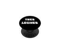 Tres Leches Dessert Lover Funny Latin Bakery Design PopSockets PopGrip Adhesivo