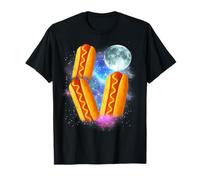 Tres Lunas deslumbrantes | Divertido 3 Perritos Calientes Camiseta