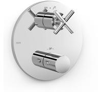 Tres Mont Blanc grifo de bañera y ducha empotrado con termostato cromo 28325001
