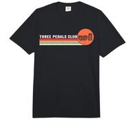Tres Pedales Club Driver Manual Transmisión Coche 3 Pedales Comfort Colors Adult Heavyweight T-Shirt