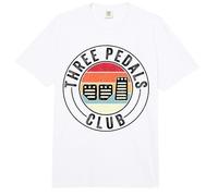 Tres Pedales Club Transmisión Manual Coche Conductor 3 Pedales Comfort Colors Adult Heavyweight T-Shirt