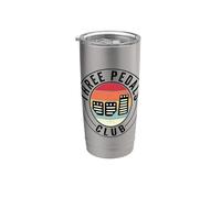 Tres Pedales Club Transmisión Manual Coche Conductor 3 Pedales Vaso térmico de acero inoxidable de doble pared