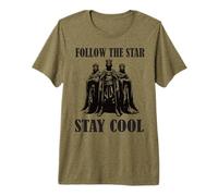 Tres Reyes Magos: Sigue la Estrella, ¡mantente Genial! Camiseta Premium