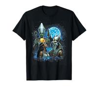 Tres Trinidad Egipcia Horus Osiris y Estatua ISIS Luna Camiseta