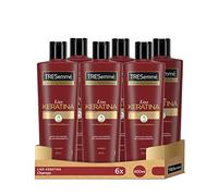 TRESemmé Champú Liso Keratina para pelo encrespado o dañado con aceite de Marula y Keratina - Pack de 6 x 400ml