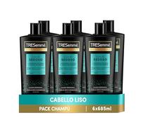 Tresemmé Champú Liso & Sedoso Para Cabello Seco O Encrespado 685 ml x 6