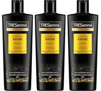 TRESemmé Lamellar Shine Champú Iluminador, Para Todo Tipo de Cabello, Cabello Sedoso y Brillante, Fibra Capilar Reforzada, Con Tecnología Lamellar, 3x 400ml