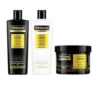 TRESemmé Lamellar Shine Set Cuidado del Cabello, Con Champú, Acondicionador y Mascarilla, Cabello Sedoso y Brillante, Fibra Capilar Reforzada, Con Tecnología Lamellar, 400 ml + 400 ml + 440 ml