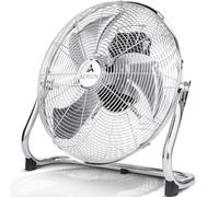 TRESKO AERSON - Ventilador de suelo de 30 cm, con 3 niveles de potencia de 55 W, ventilador de pie, alto caudal de aire, diseño de metal robusto, ángulo de inclinación de 110 grados aprox