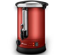 TRESKO® Dispensador de Bebidas Calientes y Frías de Acero Inoxidable 10L | Acciaio Inox | 1500W | Hervidor de Vino, Agua Caliente, Té, Café | Caldera de Cocción Automática | Olla eléctrica