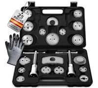 TRESKO® Reposicionador de pistones de Freno 23 Piezas In uantes para reposicionar el pistón de Freno al Cambiar los Discos, Las Zapatas o Las Pastillas de Freno