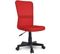 TRESKO Silla de Oficina Escritorio giratoria | Silla Giratoria | para Estudio de Oficina, Regulable en Altura de Forma Continua, Respaldo ergonómico