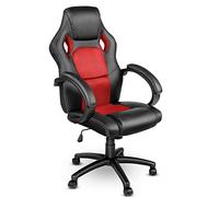 TRESKO Silla giratoria de Oficina Sillón de Escritorio Racing, Silla Gaming ergonómica, Cilindro neumático Certificado por SGS