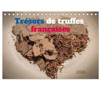 Trésors de truffes françaises (Calendrier de bureau 2026 DIN A5 vertical), CALVENDO calendrier mensuel: Un coeur pour la truffe, ses trouvailles et sa cuisine