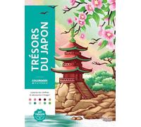 Trésors du Japon: Coloriez les chiffres et découvrez l'image !