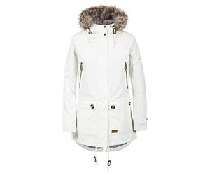 Trespass - Abrigo Acolchado Impermeable Modelo Clea para Mujer (Mediana (M)/Blanco Fantasma)